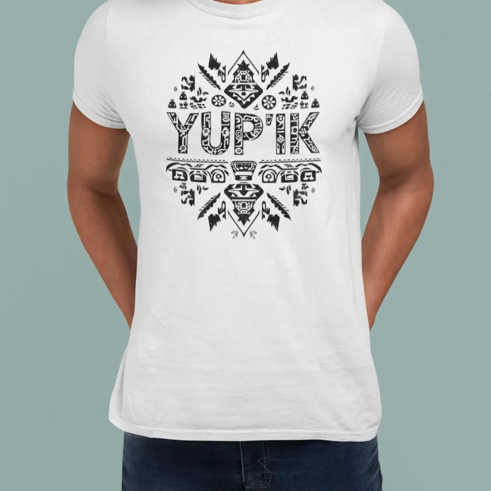 Yup'ik T Shirt Indigenous Heritage Alaska Native Pride vintage Washed Slightly fashion Comfortable Top For Everyday Wear