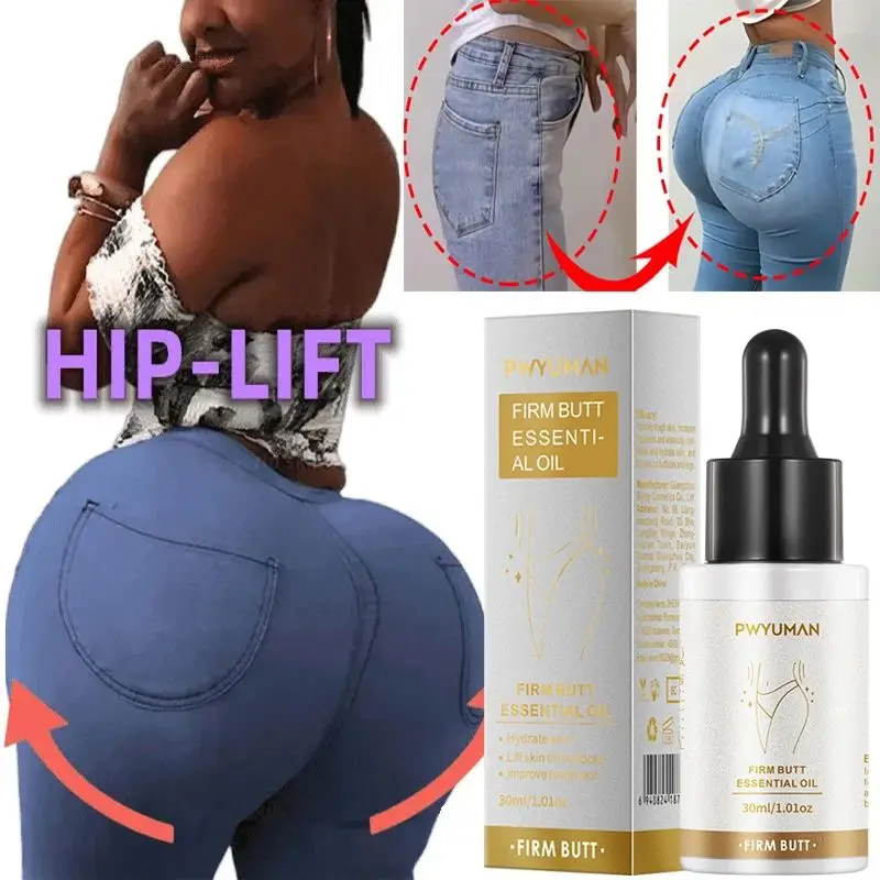 

Bum Bum Buttock Enlarger Essential Oils Big ass Fast Butt Breast Enlargement Hip Buttocks Lifting Firming Women Body Care 30ML