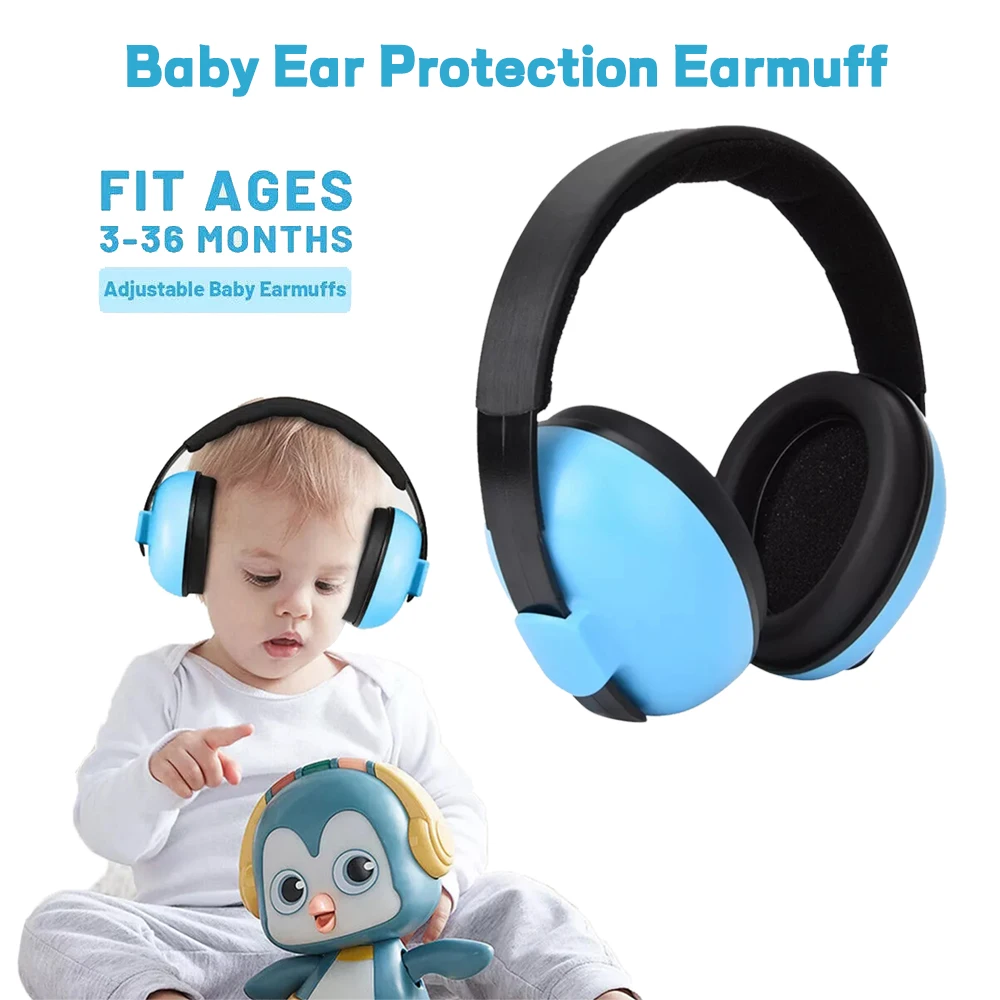 Baby Ears Protection Anti Noise Child Earmuff Children Sleep Ear Stretcher Headphones Sleeping Earplugs 1pc