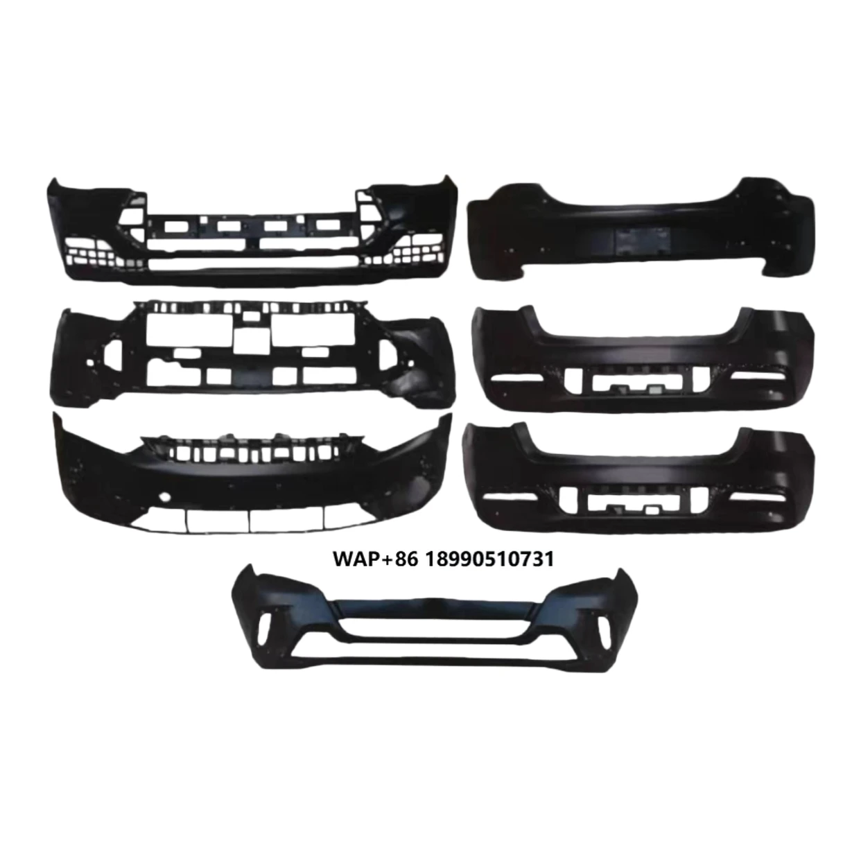 

Original Factory Wholesale Automobile Body Panel System Components Car Front Bumper for BYD for Geely for Chery Auto Parts