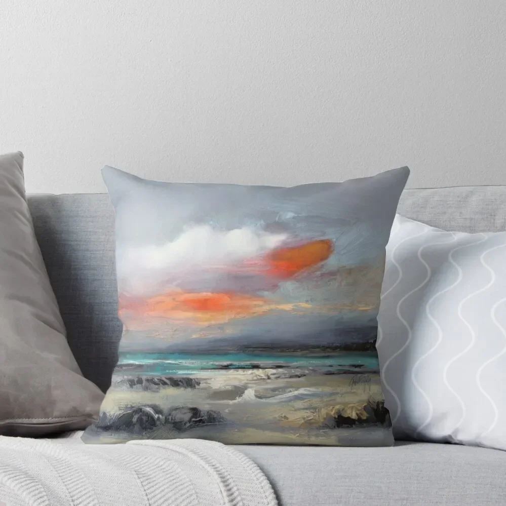 Hebridean Shore 1 Throw Pillow Pillow Cover Throw Pillow Custom Cushion Photo