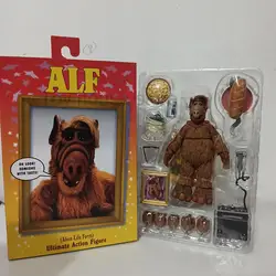 NECA Figure Ultimate obcy Life Form ALF figurka Oh Look! Ktoś ze smakiem lalka ruchoma w stawach prezent urodzinowy zabawki