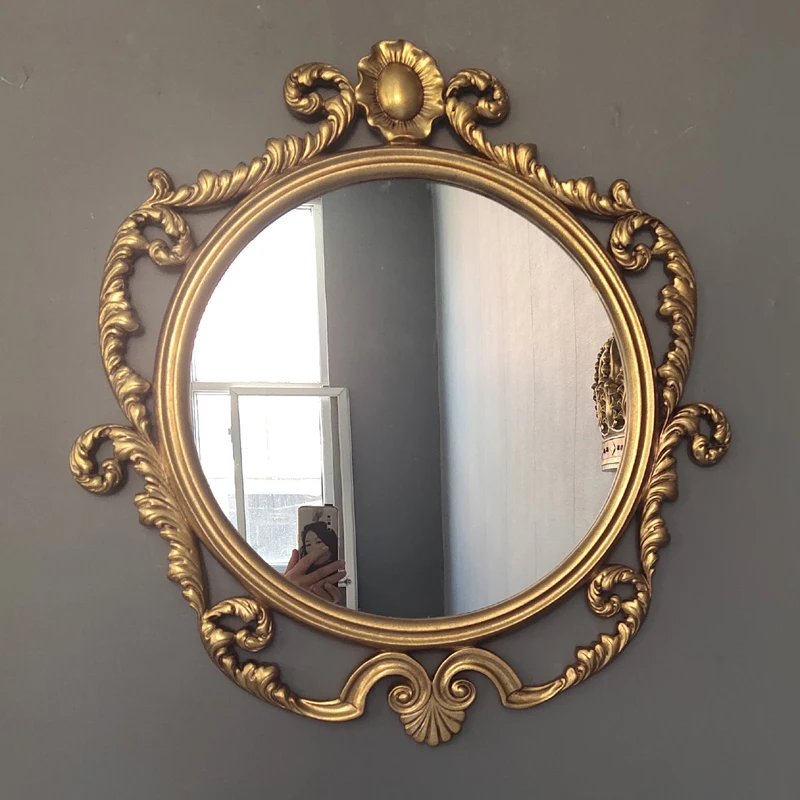 Factory Direct 2026 Cheap Creative Mirror Small Accent Luxury Design Interior Fashion Asymmetrical Hotel Mirror Universal Spiege