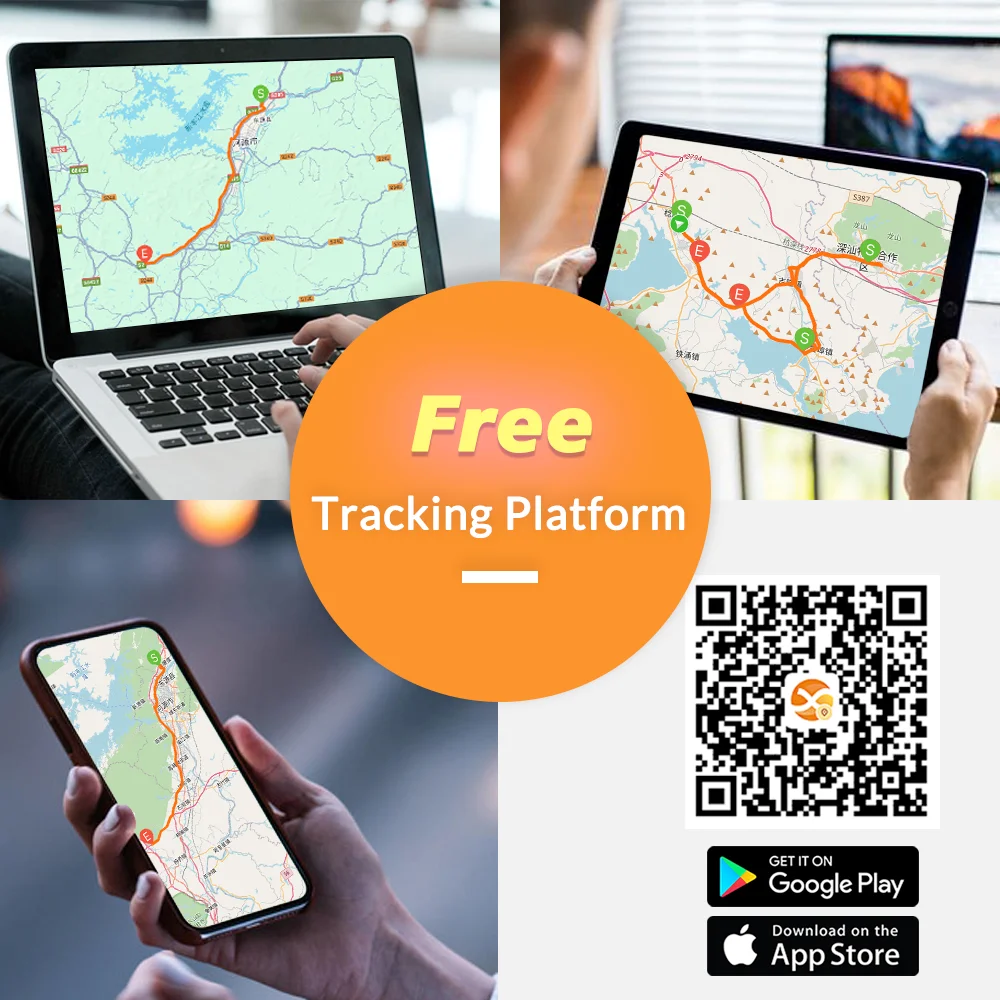 4G GPS Tracker voor auto motorfiets Anti-diefstal voertuig GPS-trackingapparaat Mini GPS met gratis realtime tracking Web APP en relais