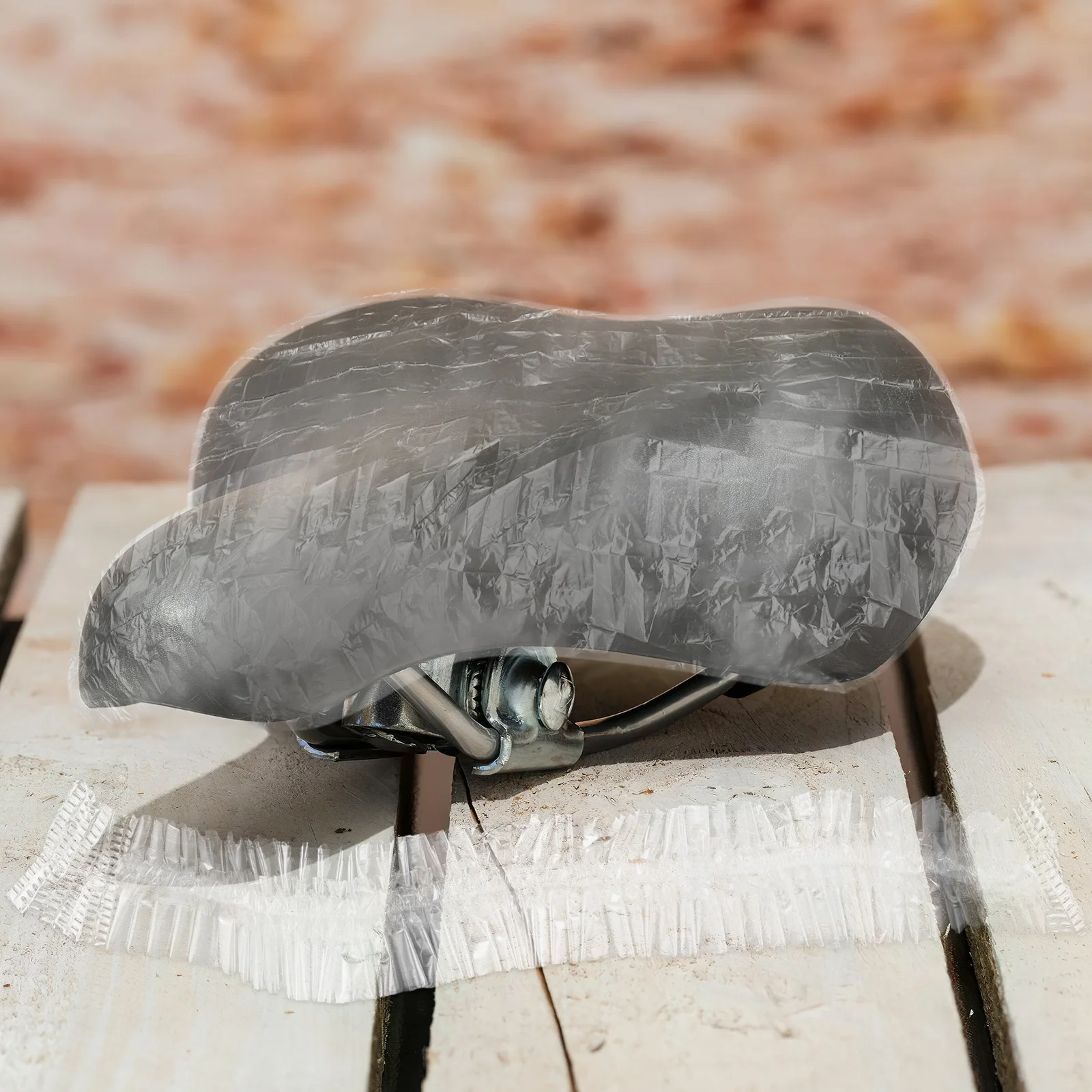 

50Pcs Electric Scooter Waterproof Seat Covers Plastic Bike Saddle Protector Single Use Rainproof Cushion Outdoor