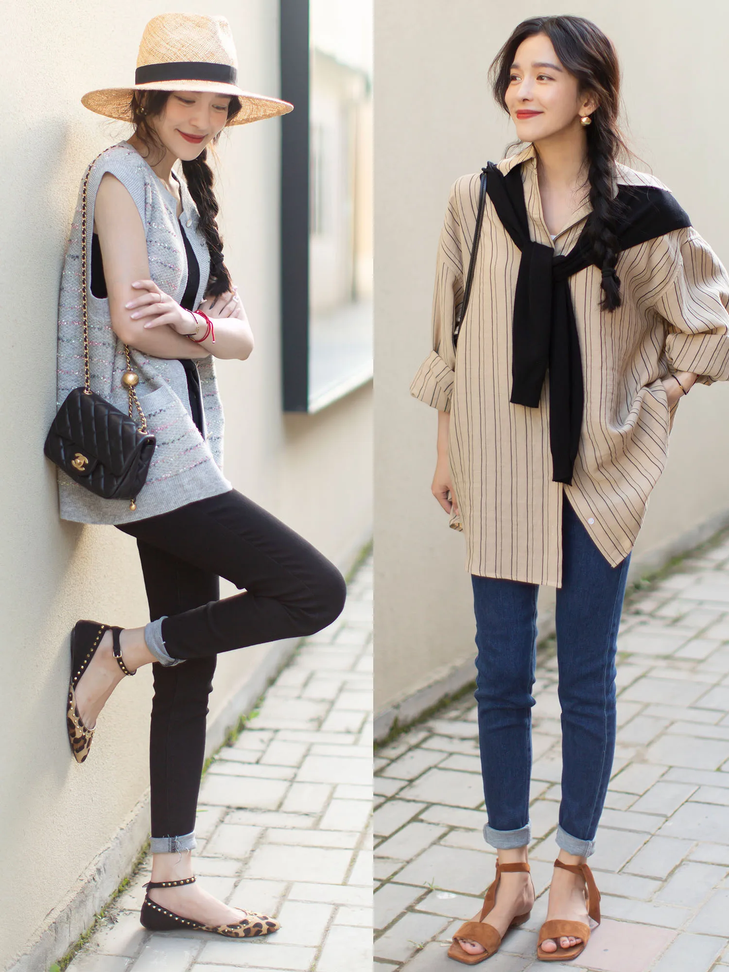 

Узкие трикотажные джинсовые капри с эластичным низом, высокой талией, из хлопка, на все сезоны, средней посадки, эластичные, цветные