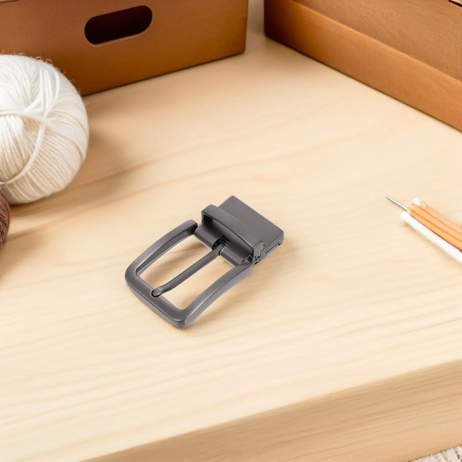 

Реверсивная пряжка для ремня из цинкового сплава, замена для мужских джинсовых ремней, металлическая застежка с одним зубцом для повседневного и делового использования