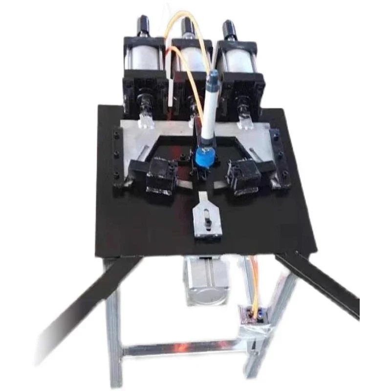 Precision Hydraulic Corner Joiner Pneumatic Diamond Mesh Connecting Machine For Window Screen Frames(Customized)