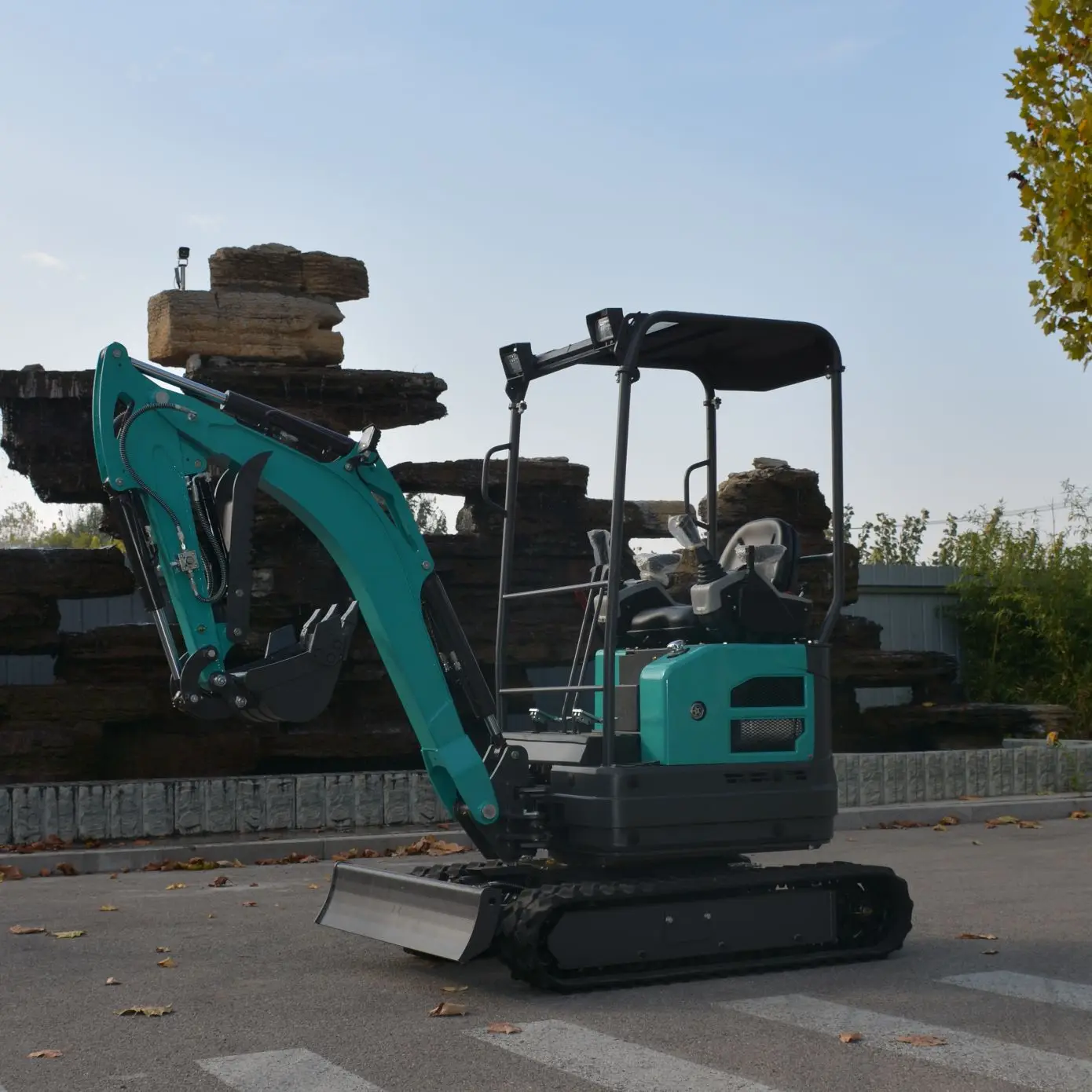 

CE/EPA excavator 1.7 tons 1.8 tons mini bag excavator farm crawler excavator mini for sale