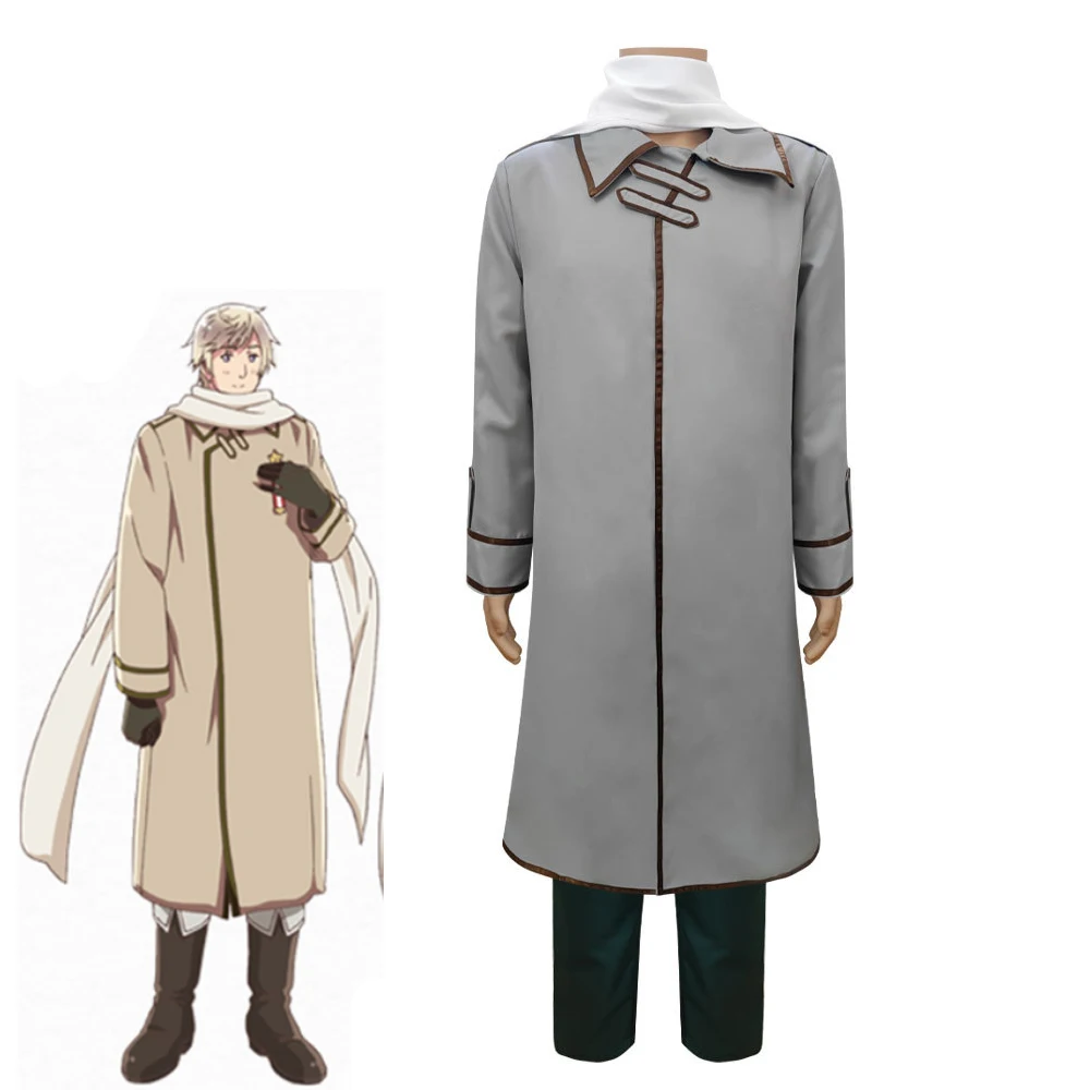 

Axis Powers Hetalia Cosplay Ivan Braginsky Costume Trench Coat Scarf Pants Anime APH Halloween Christmas Carnival Full Set