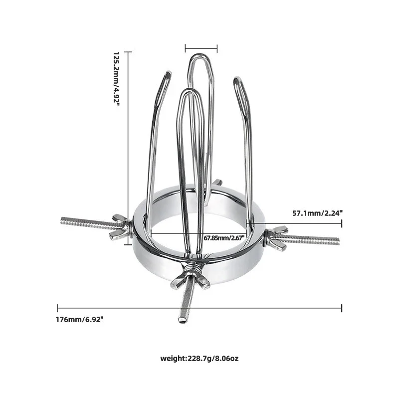 Bdsm Anale Fisting Expander Plug Holle Tunnel Butt Spreider Verstelbare Seksspeeltje Rvs Vaginale Expander Sets Volwassen