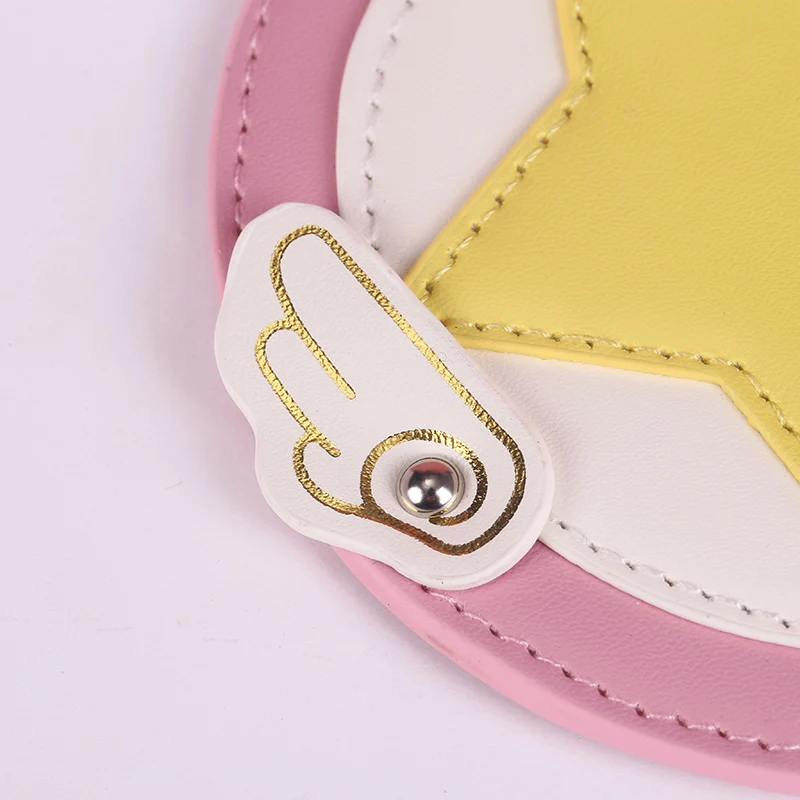 

Anime Surrounding Magic Wand Card Holder Fairy Student Ladies Bus Card Pouch Versatile Sakura Transformable Soft PU Bag