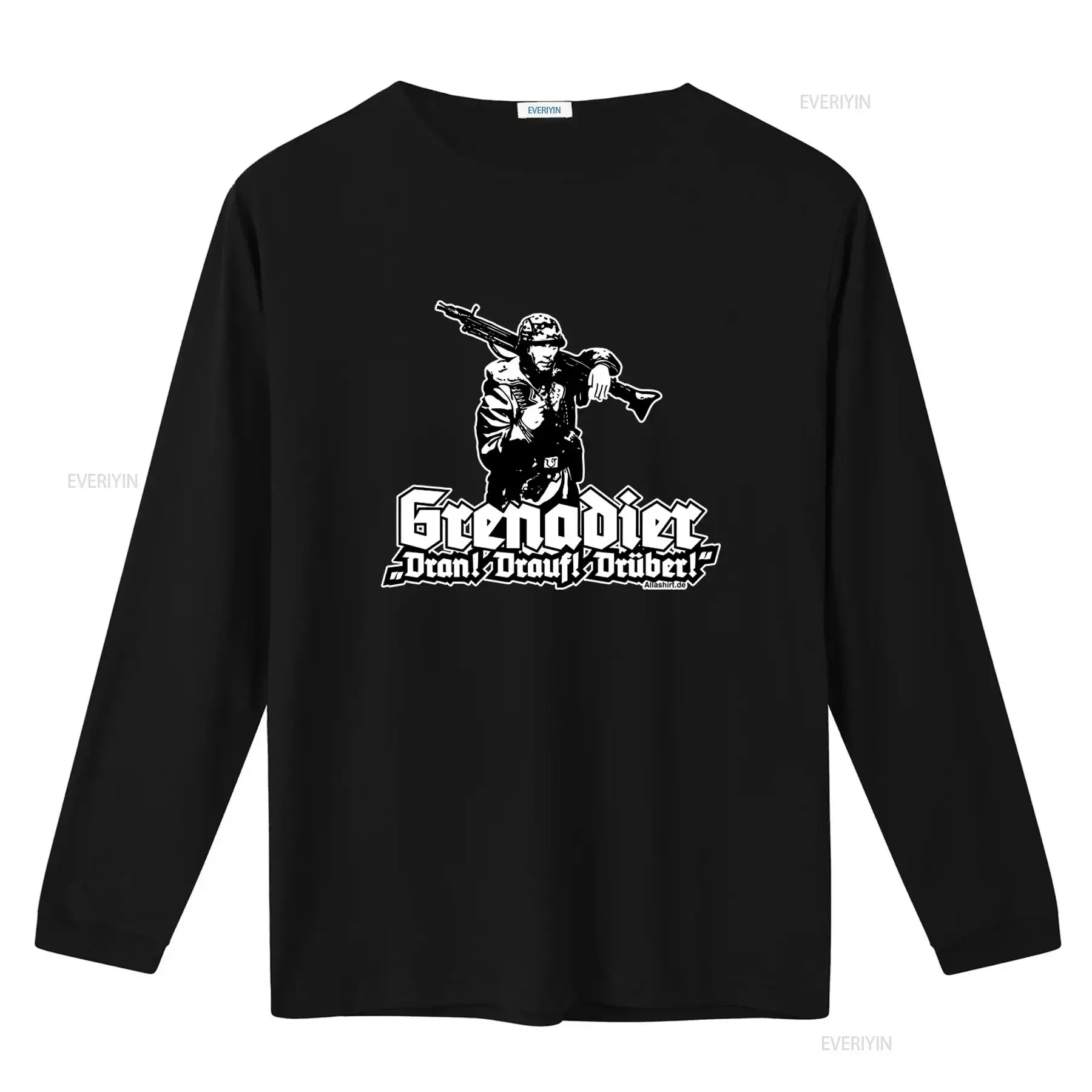MG42 Grenadier Tank On Top Battle Cry Bundeswehr Military Style T Shirt 21369 vintage Washed designer clothes streetwear