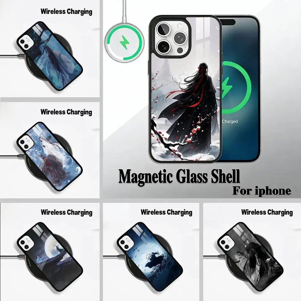 

The Grandmaster- of -Demonic -C-Cultivation Wireless charging phone case compatible with iPhone 17/16/15/14/13/12/11