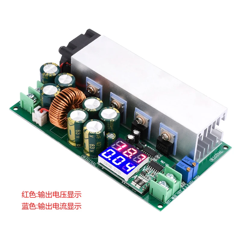 DC12-80V 20A 600W Constant Current and Constant Voltage Module with Voltage and Current Display