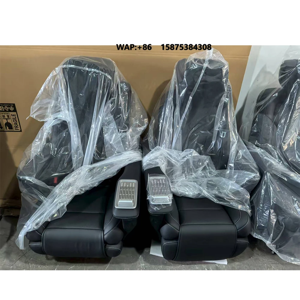 Novo Assento Automotivo para Carro 2025 V Class W447 em Couro Bege ou Preto - Cadeira Interna Vito W447 - Acessório Automotivo W447