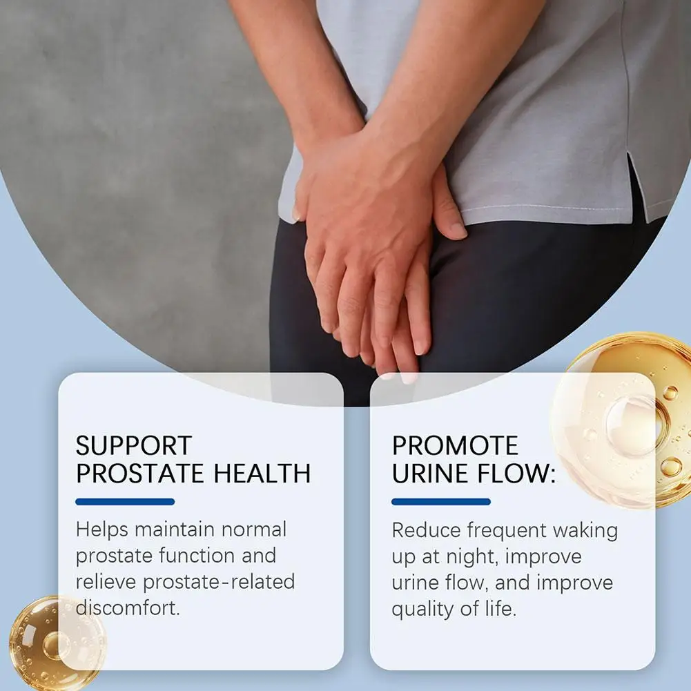 

Natural Herbal Plaster Patch Continuously Releases Herbal Active Ingredients to Help Maintain Prostate Health Male Care
