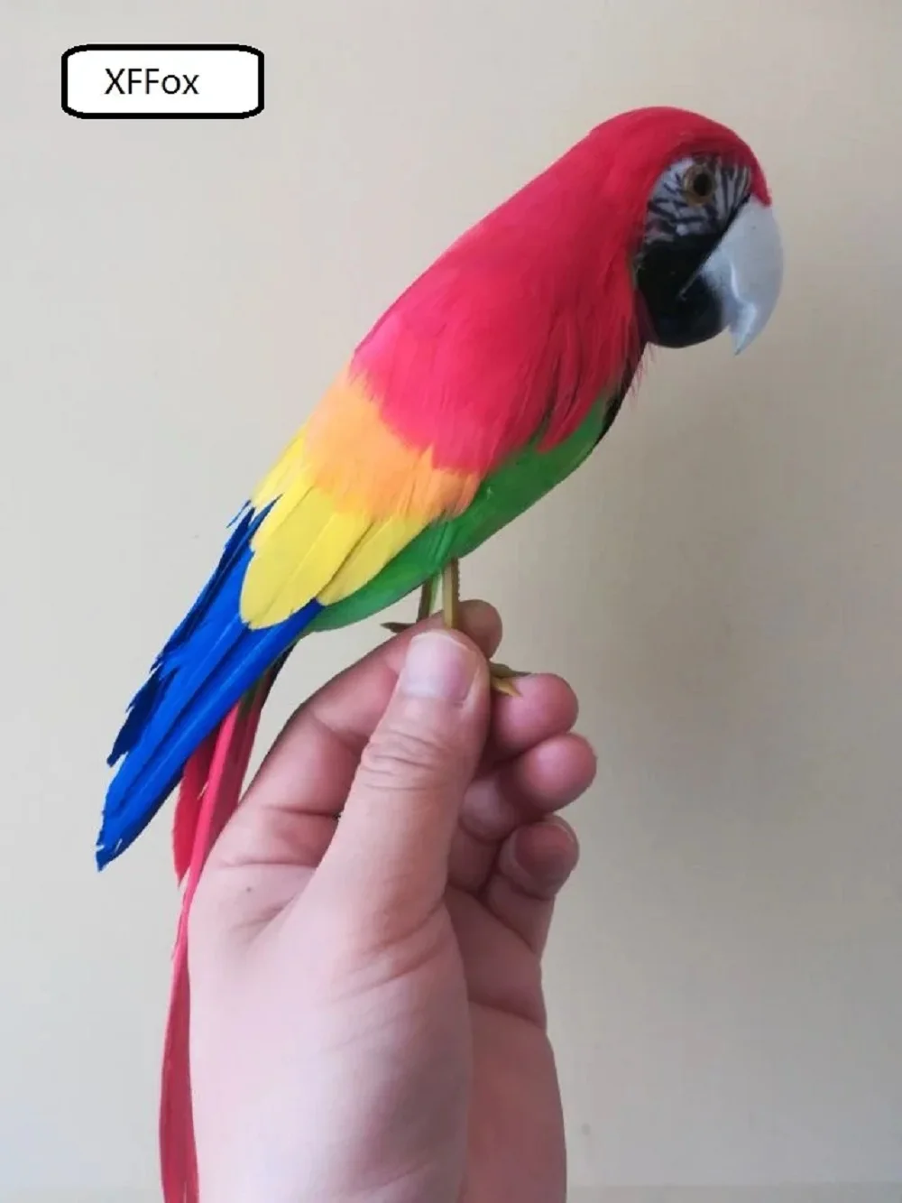 new real life colorful parrot model foam&feather simulation parrot bird gift about 30cm xf0135