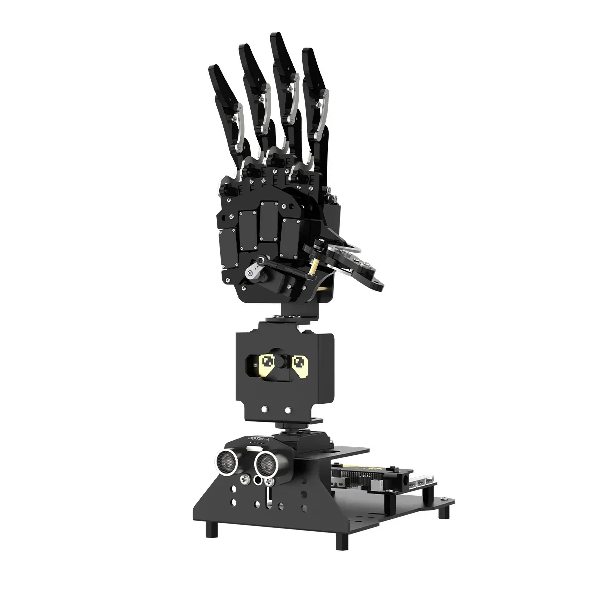 In stock AiHand Powered by Microbit Open Source AI Robotic Hand Support Sensor Expansion, Makecode Programming