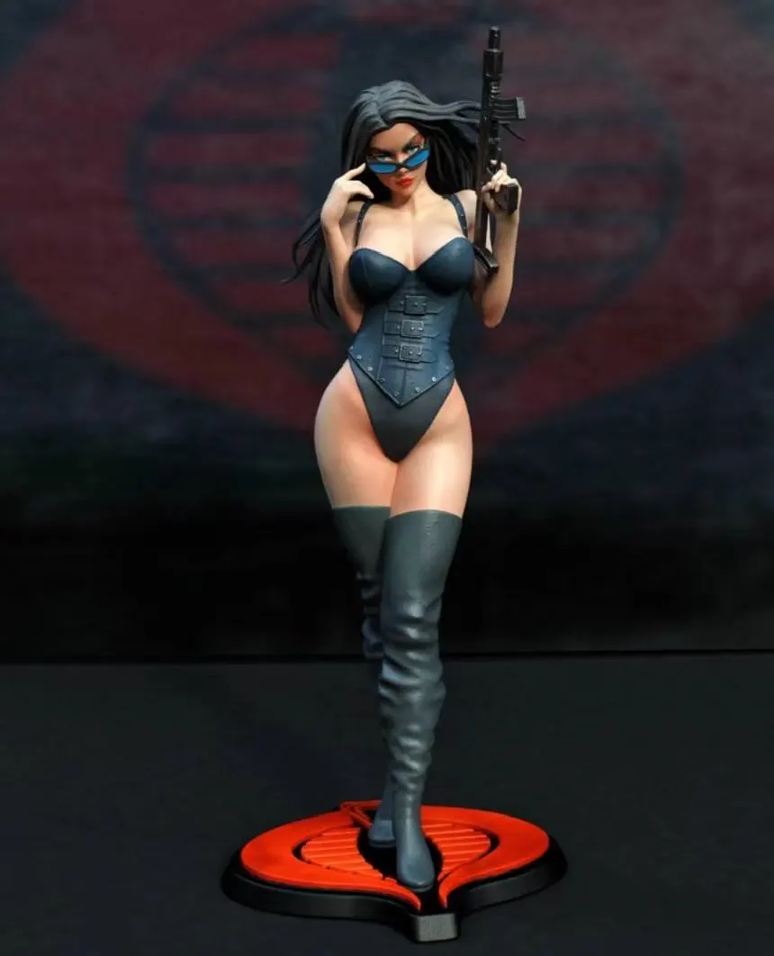 

Naja Special Forces beauties diy 1/24 Scale Resin assembled Model Kit Unassembled and Unpainted sculpture Toys