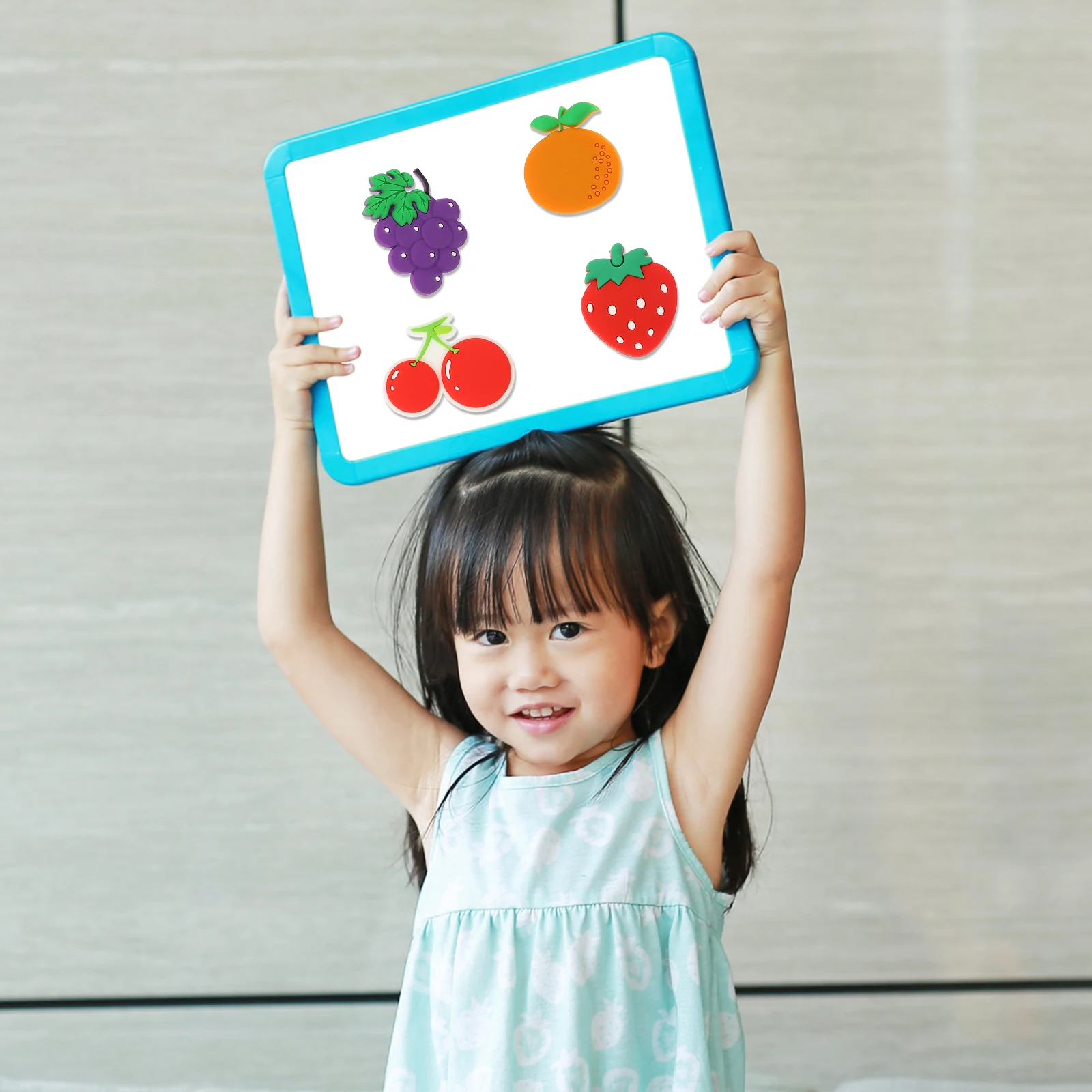 

12pcs Fridge Magnets 3D Fruit Stickers Fake Food Decor For Kitchen Refrigerator Home Decors Educational Simulation Fruits