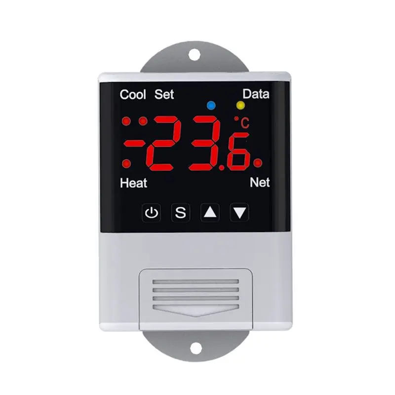 [NEWA76K!】 Tuya Wifi Thermostat Humidistat 12V 110V 220V Digital Temperature Humidity Controller Auto Car Incubator Thermoregula