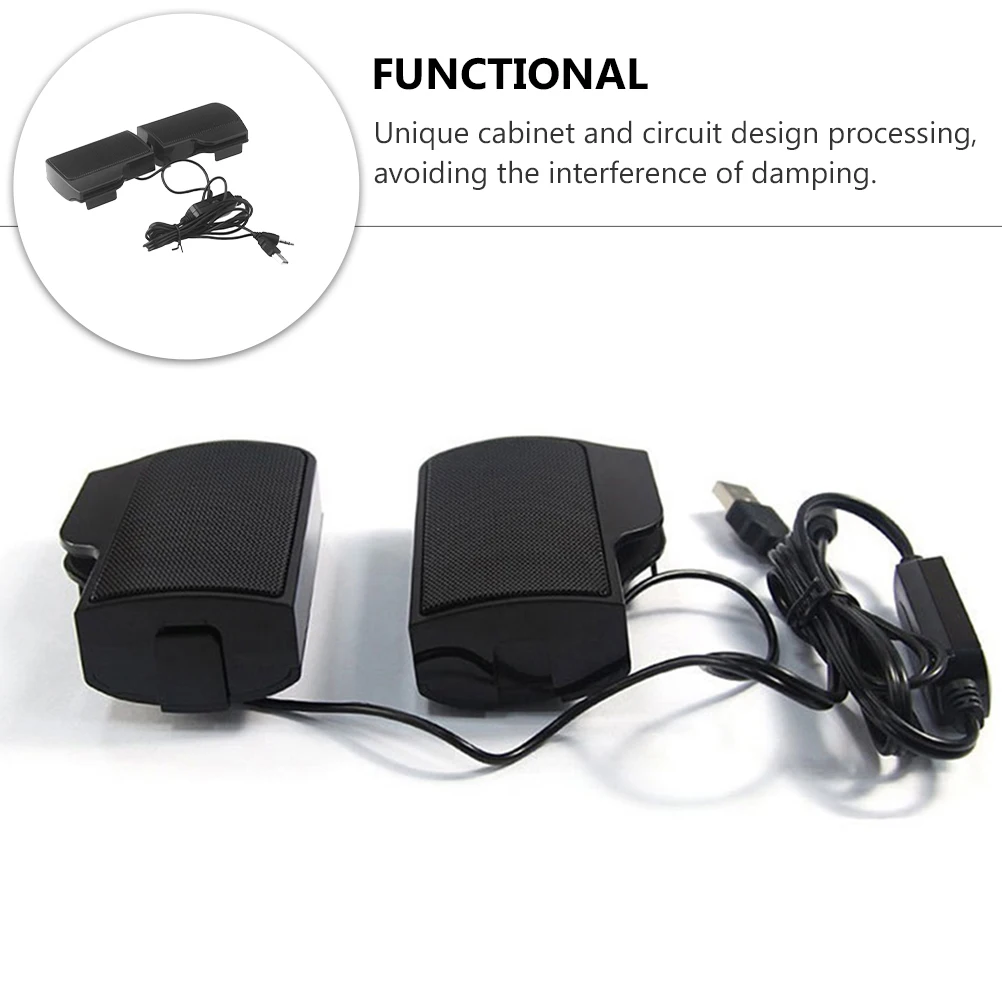 

Usb Clip-On Monitor Voice Box For Laptop Mobile Phone Home Office Creative Desktop Compact Fashionable Loudspeaker Box Portable