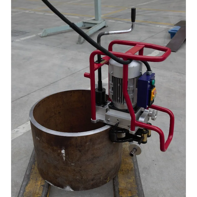 Portable Plate Edge and Pipe Beveling Machine PQX-15U