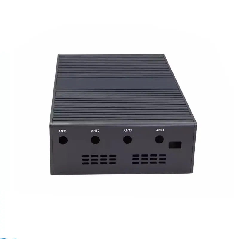 Banana Pi BPI-R4 carcasa de aluminio, carcasa de Metal negro para placa de desarrollo de BPI-R4