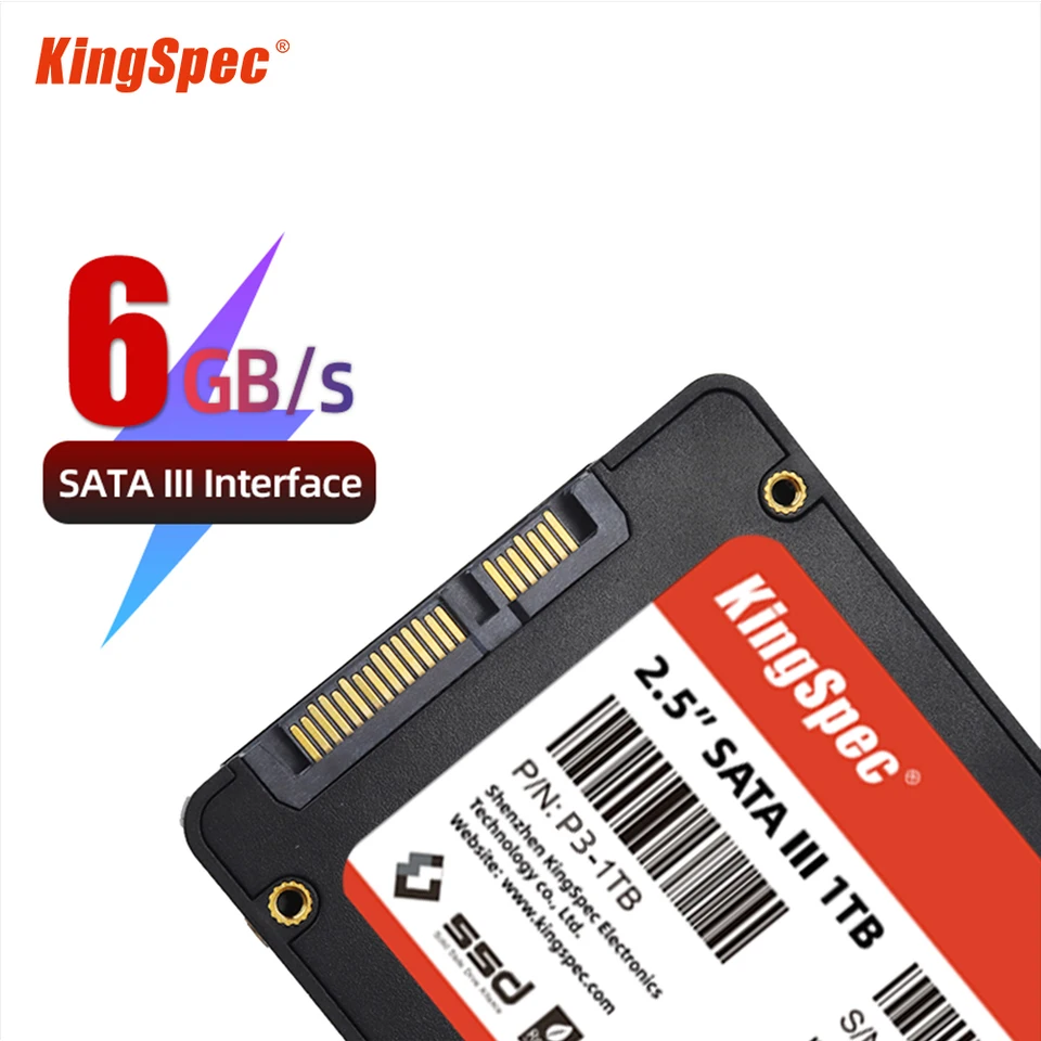 KingSpec SATA SSD Hard Drive 128gb 256gb 512gb 1TB SATA3 240g 500g