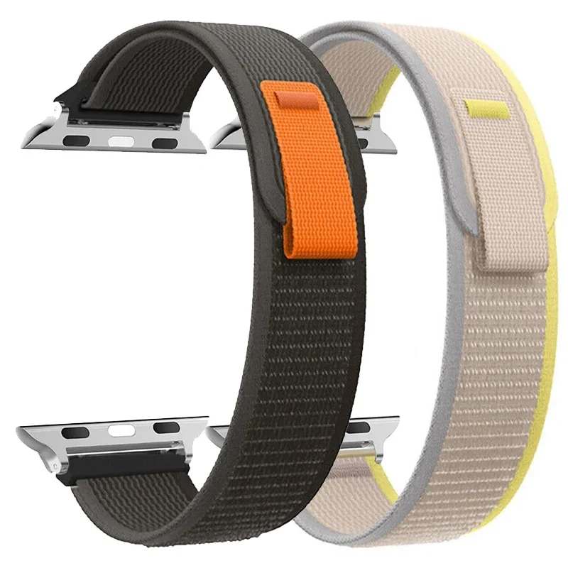 Alpine Loop Strap para apple watch 44mm 45mm 49mm 41mm 40mm 44 Nylon Trail Pulseira iWatch série ultra 2 9 8 7 6 5 4 3 se Band