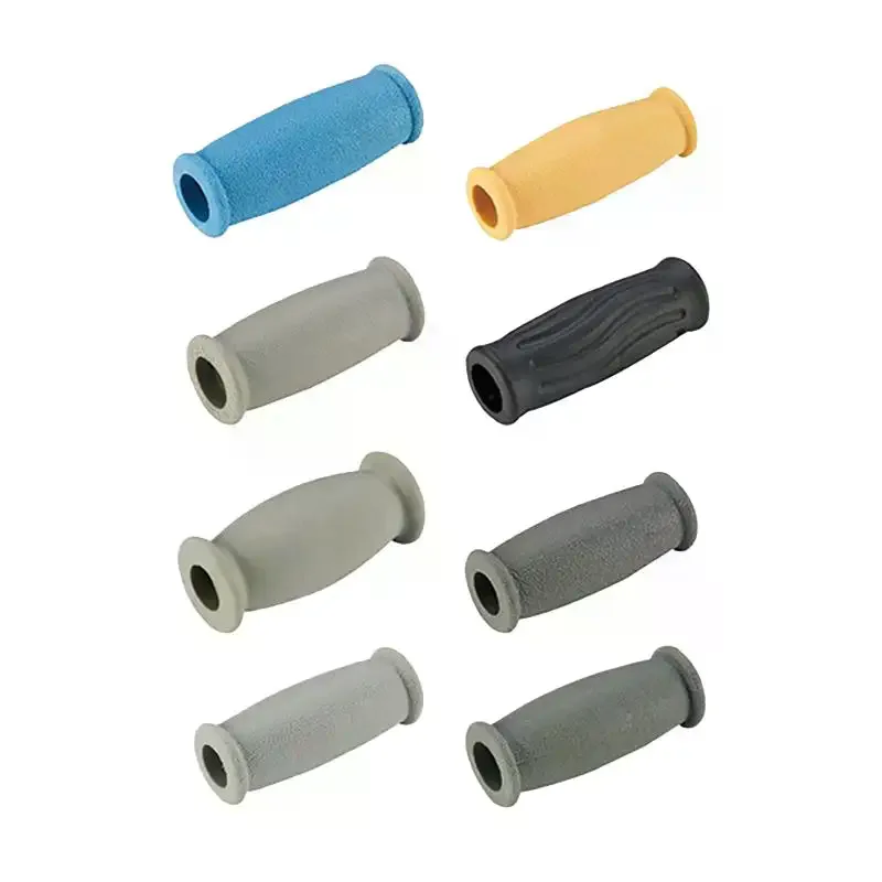 Soft TPR Crutch Hand Grip Cover Walker Hand Grip Covers Pad Cushion Anti Slip Crutch Handle Pads Mobility Aid Hand Cushion