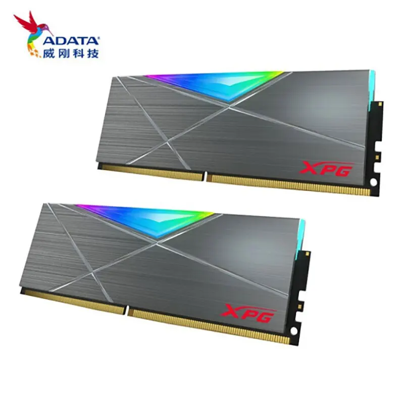 ADATA XPG SPECTRIX D50 DDR4 RGB Memory Module 2x8GB 2x16GB 2x32GB 3200MHz 3600MHz 4133MHz PC Desktop RAM - Gray