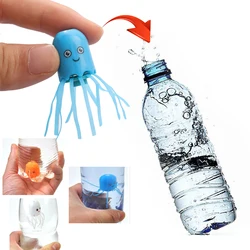 1pc Magical Cute Jellyfish Magic Tricks Octopus Swim In Bottle Illusion Magica Funny Toys for Children Kids Educational Science