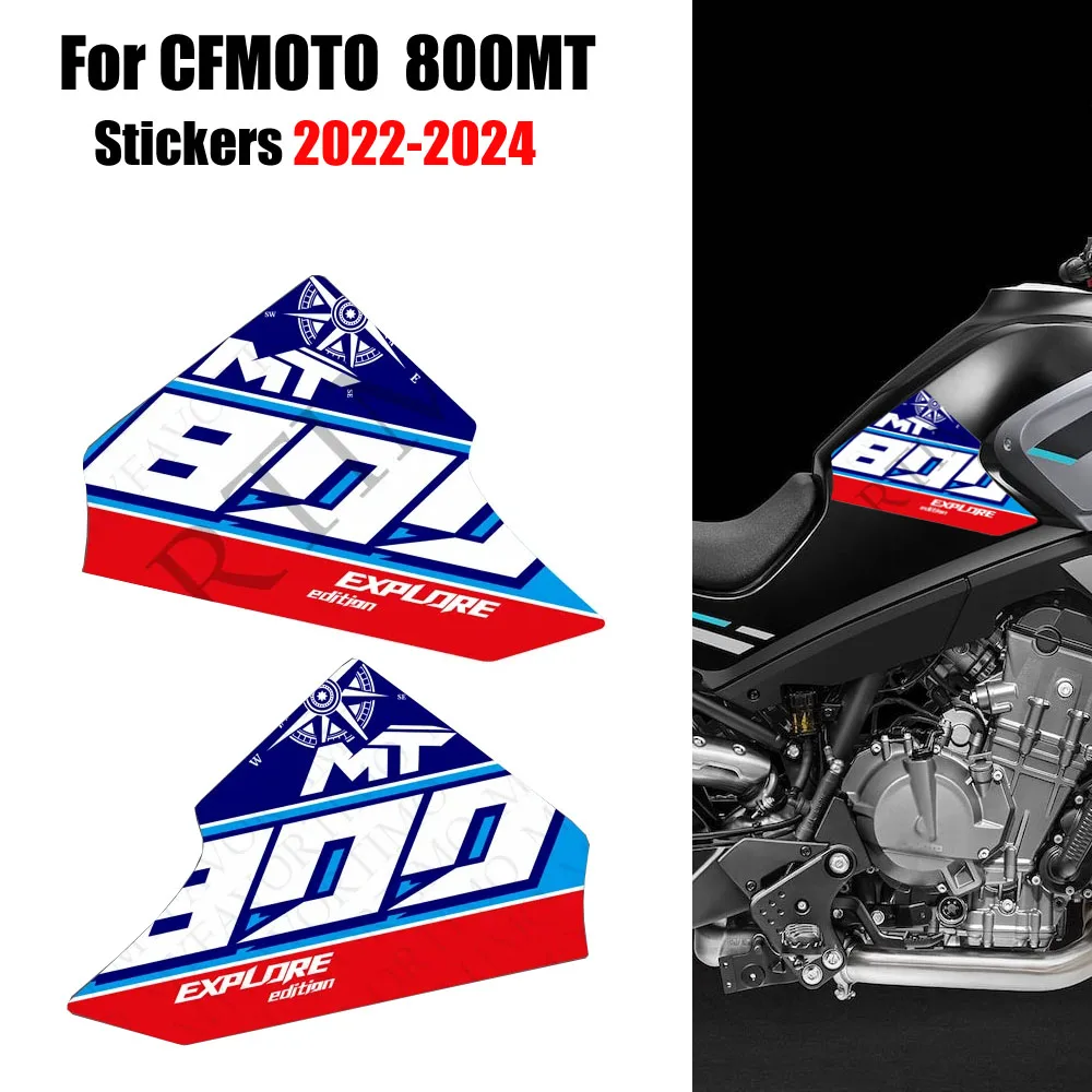 For CFMOTO CM MOTO 800MT 800 MT Touring Adventure Protector Stickers Decals Trunk Luggage Cases Fairing Fender 2022 2023 2024