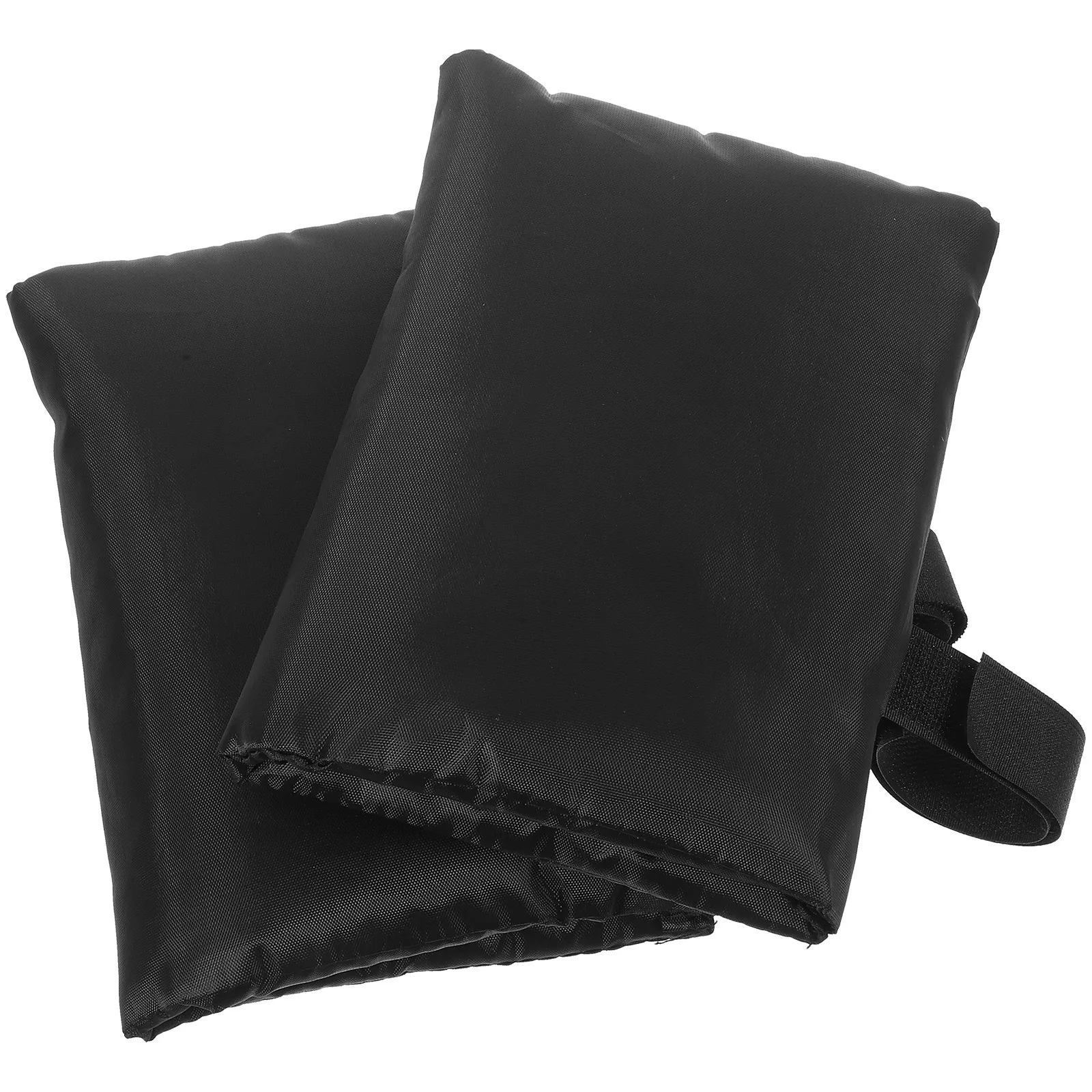 2Pcs Black Outdoor Faucet Covers Winter Insulated PVC Tap Freeze Protector Water Spigot Cover Anti-Freeze Protective Cover