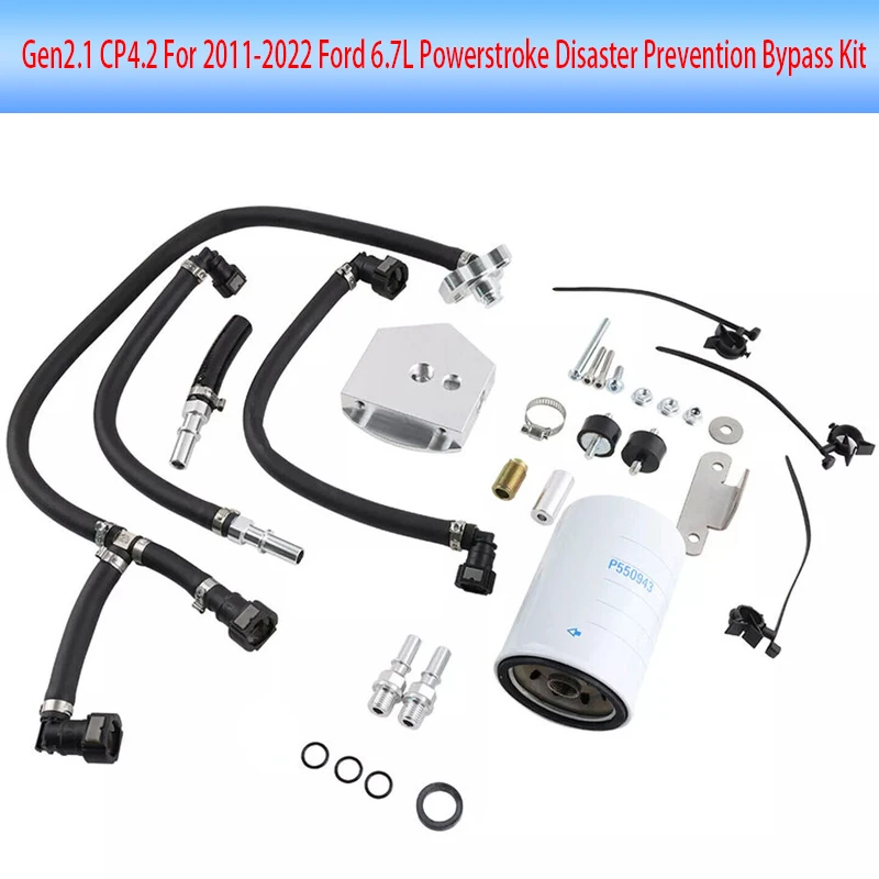 

Gen2.1 CP4.2 For 2011-2022 Ford 6.7L Powerstroke Disaster Prevention Bypass Kit CP4-6.7F-BP-G2.1 Fuel System Accessories Kit