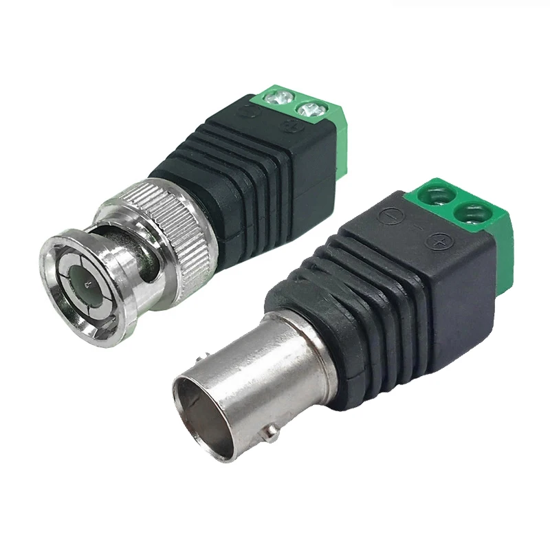 

1/5/10PCS BNC Q9 Female Screw Connectors Socket Plug Connector Adapter Terminal Surveillance Camera UTP Audio Video CCTV