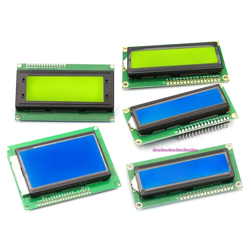 LCD1602A 12864 2004 Blue screen yellow-green screen backlit LCD display 3.3V 5V