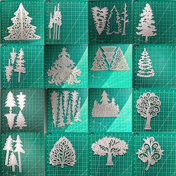 Hot Sale Clearance Christmas Tree Scrapbooking Embossed Greeting Card Making Carbon Steel Mold Crafts Cutting Dies New Arrival