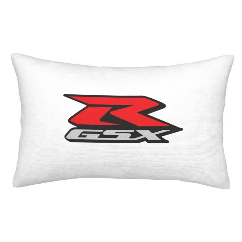 Custom Motorcycle-Suzukies GSXR Racing Motor Pillow Case 75cm x 50cm Cushions Cover Rectangle Pillowcase