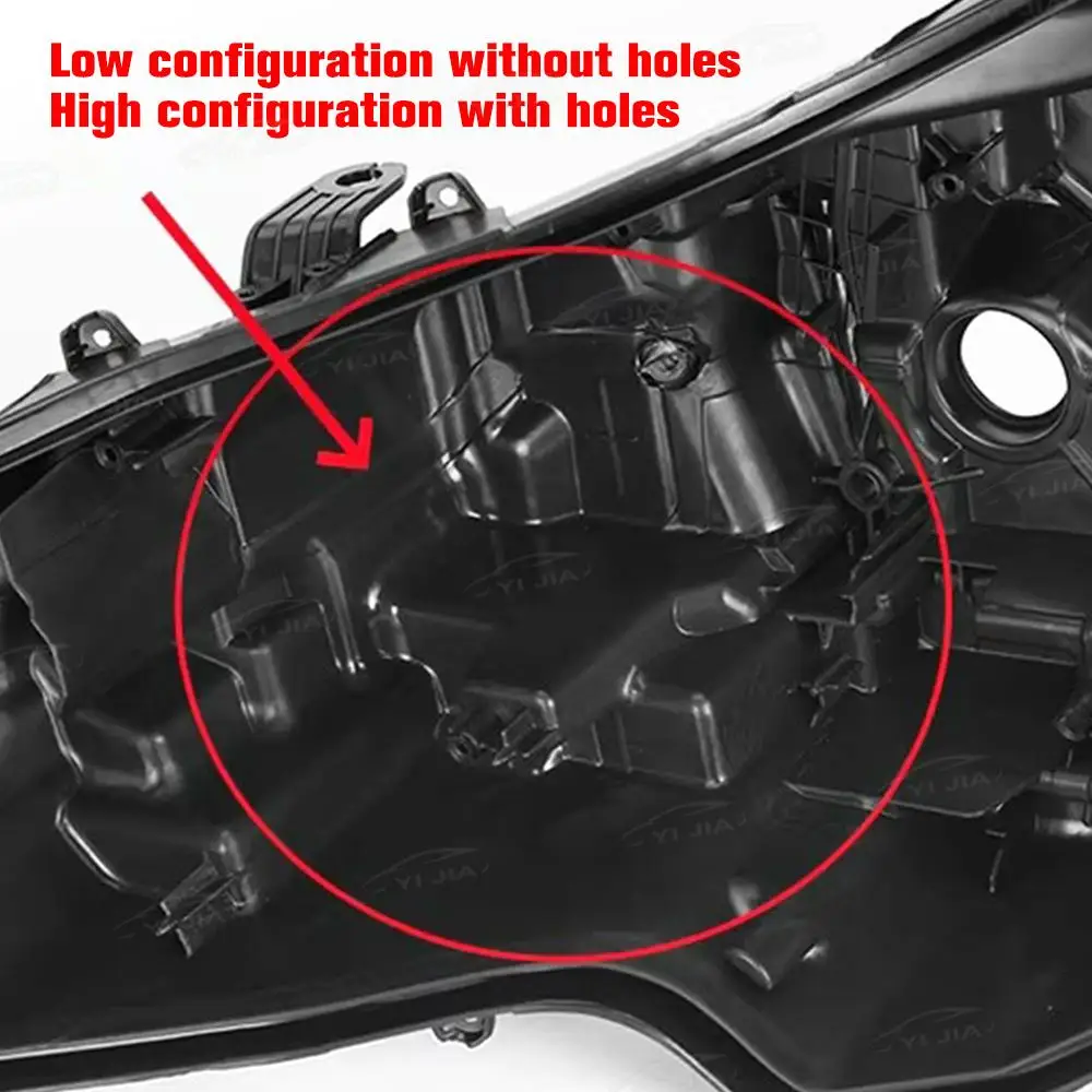 Headlamp Housing Headlight Base Plastic Shell Light Box Lamp Base Replacement For Toyota Corolla Levin 2019-2024