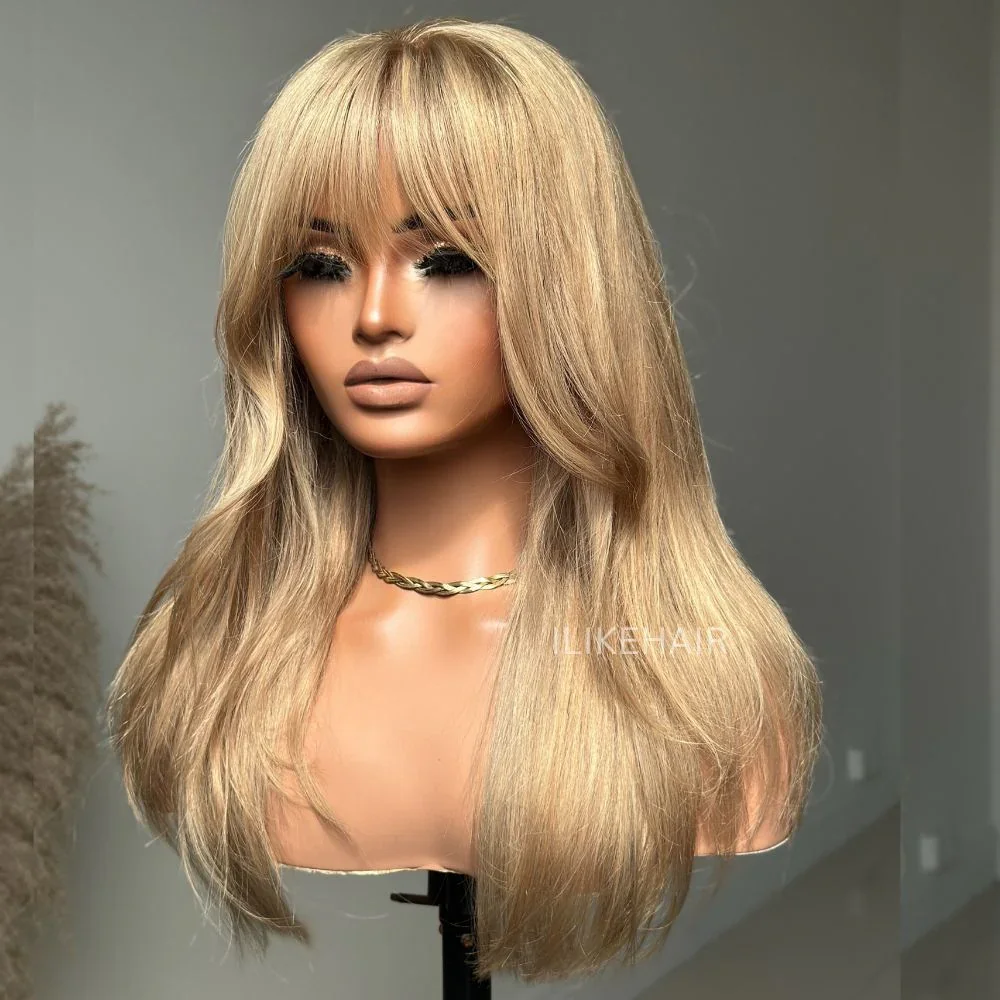 

13x4 Lace Front Short Water Wave Bob Human Hair Wig Soft Bouncy Texture HD Clear Lace Pre Plucked Hairline Easy To Wear Trendy Hair Wigs For Ladies