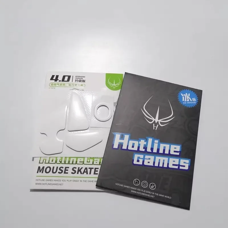 1 Pack Original Hotline Games ICE Mouse Skates Feet For Logitech MX Master 4 White Arc PFTE Glides 4.0 Professional Skates