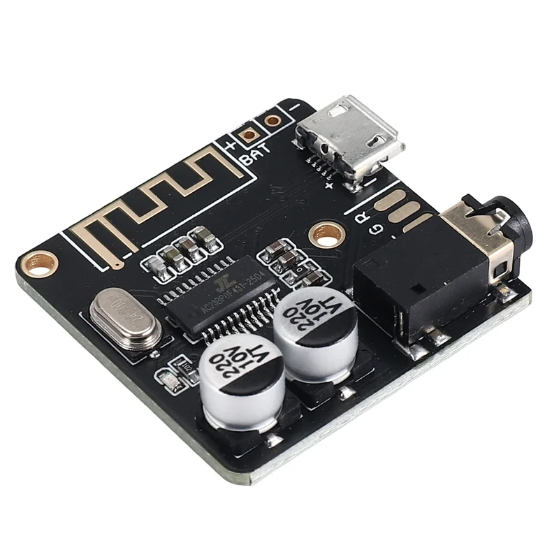 Stabiele prestaties-MP3 Bluetooth Audio Decoder Board Lossless Autoluidspreker Audioversterker Board DIY Audio-ontvanger