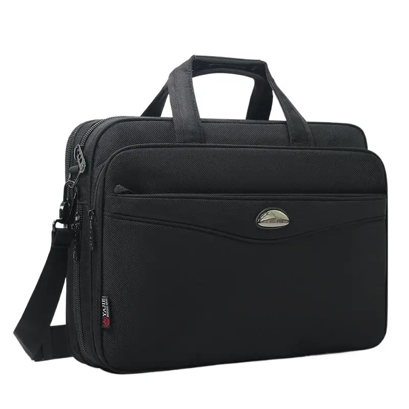 

Large Capacity Oxford Men's Briefcase Business Handbag 15.6 " Inch Laptop Bag Casual Male Shoulder Messenger Bag