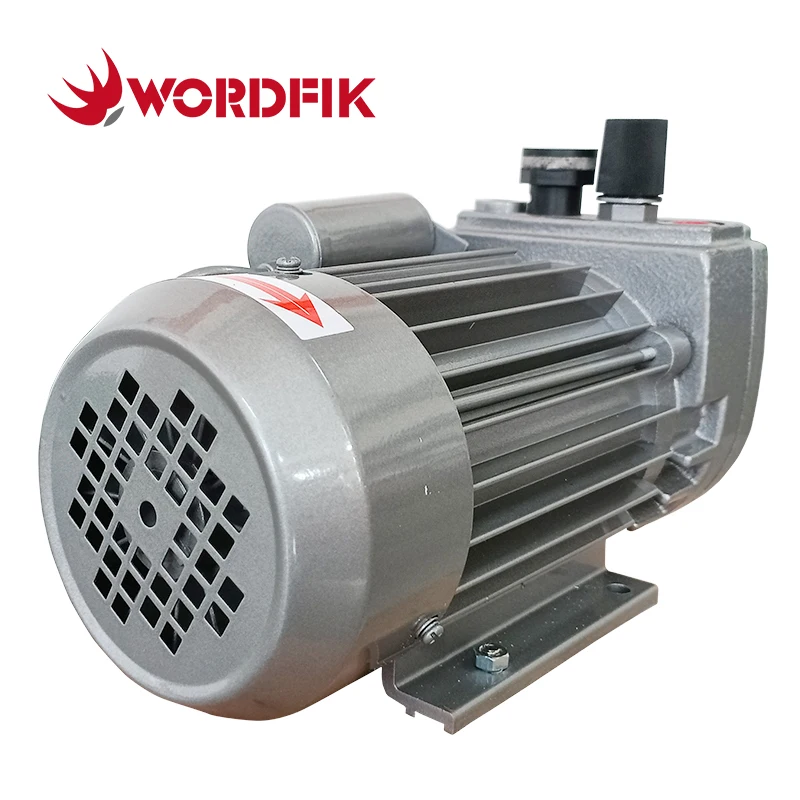 

Small Compact Dry Rotary Vane Vacuum Pump Vacuum Packaging Sealing Machine 8m3/h 150mbar Mini Motor Vacuum Pump VD8 Wordfik