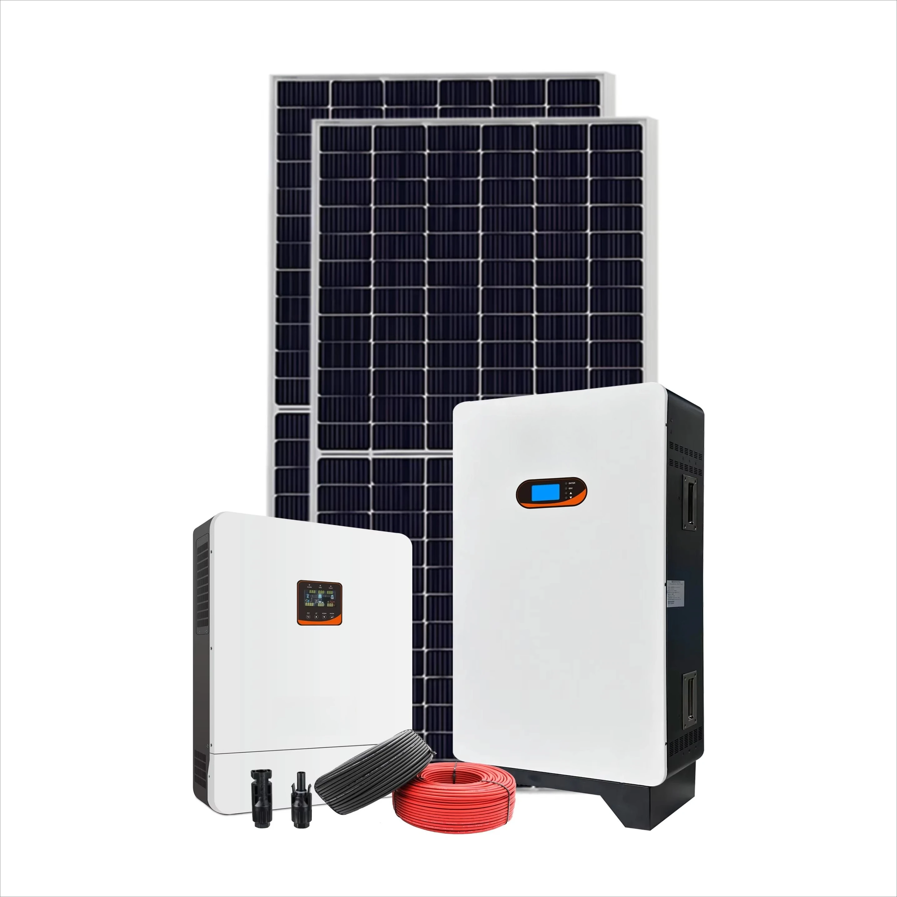 Preferential Price Residential Off-grid Solar Power System 90kw 100kw or Customizable Solar Energy System with Energy Storage