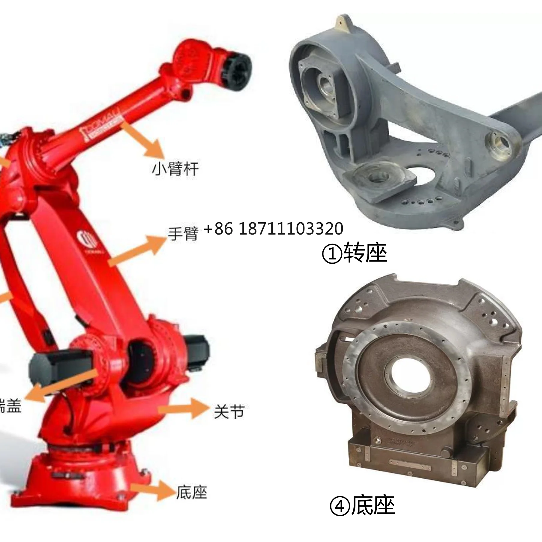 

Robot Fusion body,Arm,Lever,Base,Column and Beam