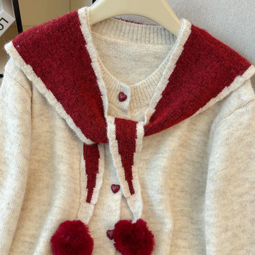 Cardigan de malha leve feminino o-pescoço camisola vintage 2000s jumper malha mangas compridas camisola de caxemira para mulher outono inverno